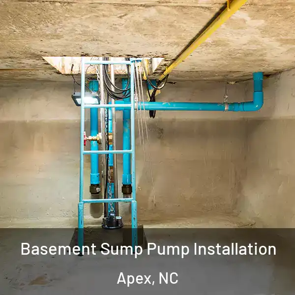  Basement Sump Pump Installation Apex, NC