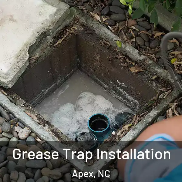  Grease Trap Installation Apex, NC