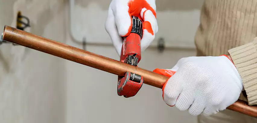 Temporary Copper Pipe Repair Apex, NC