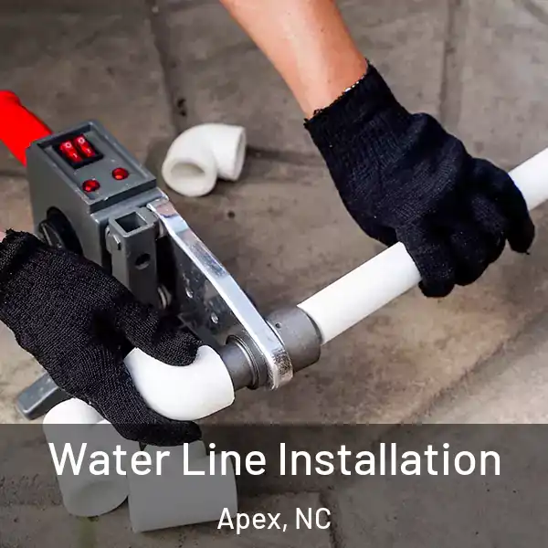  Water Line Installation Apex, NC