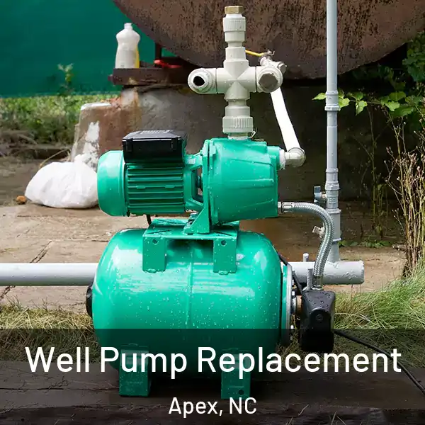  Well Pump Replacement Apex, NC